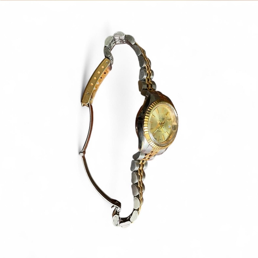 Le Jaye- Y2k Gold & Silver Watch - image 5